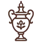 Antik porcelánok és kerámiák és üvegtárgyak iconja